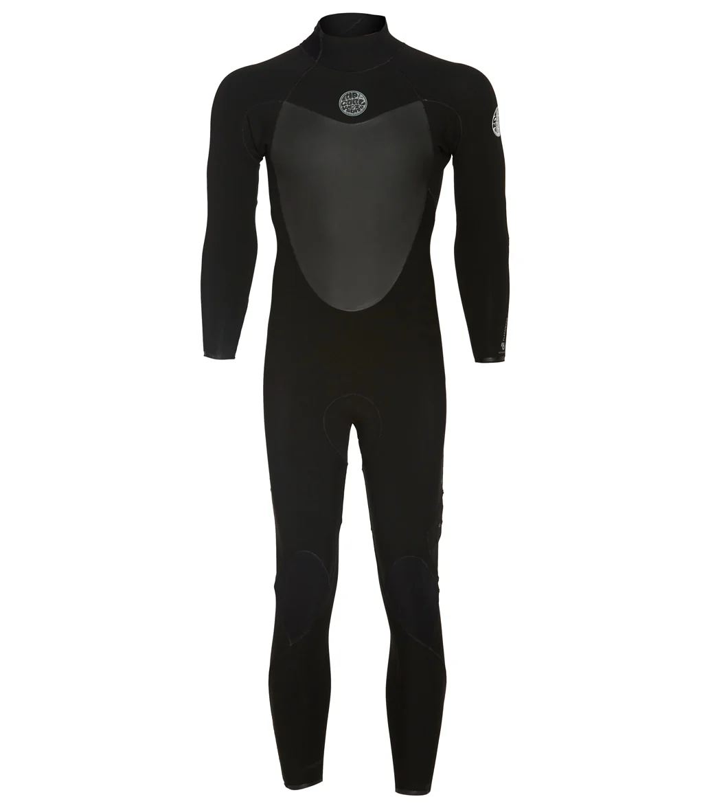 Rip Curl Men's 4/3mm Flashbomb Long Sleeve Back Zip Fullsuit Wetsuit - Image 4