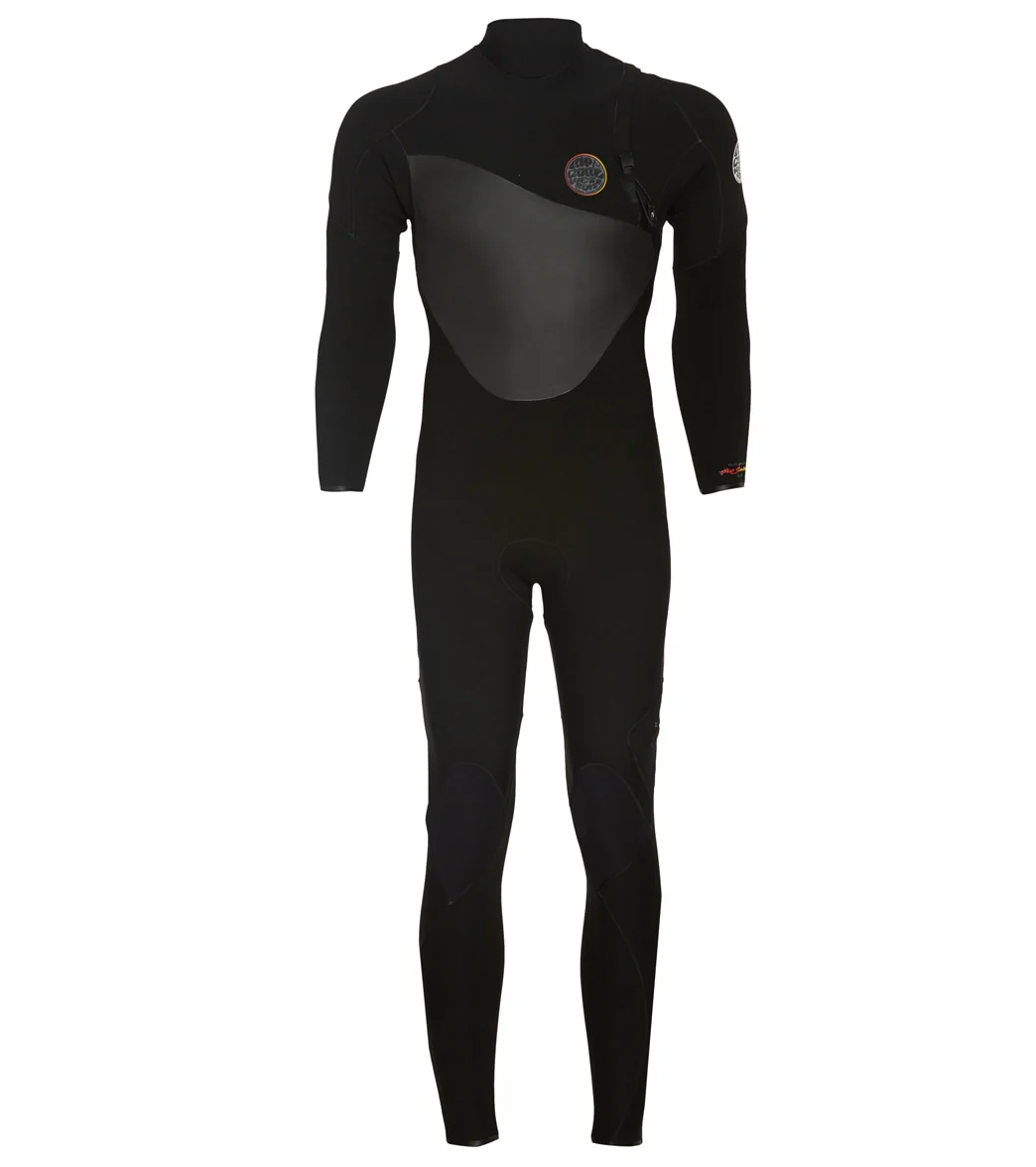 Rip Curl Men's 4/3mm Flashbomb Long Sleeve Heatseeker Zip Free Fullsuit Wetsuit - Image 5