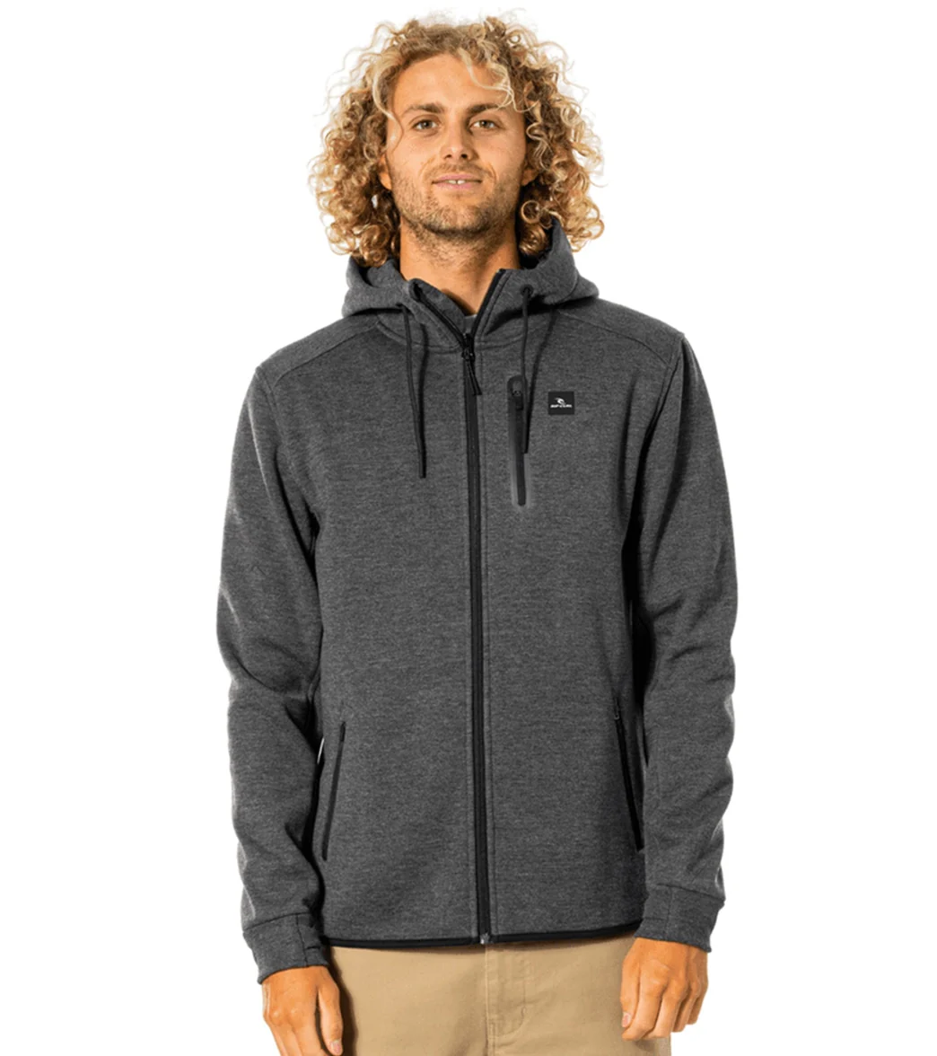 Rip Curl Men's Anti Series Departed Zip Through Zip Front Hoodie - Image 6