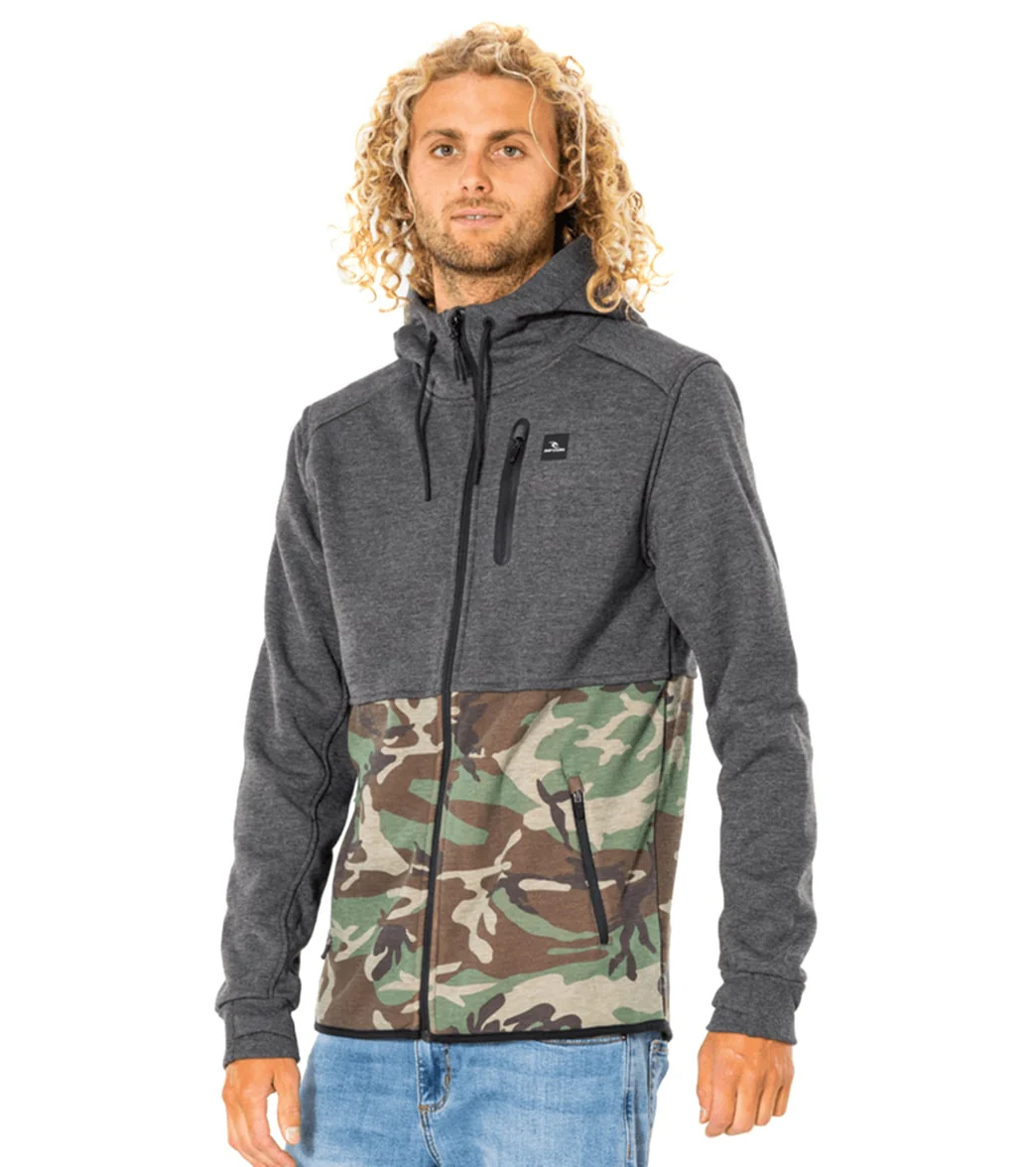 Rip Curl Men's Anti Series Departed Zip Through Zip Front Hoodie - Image 8
