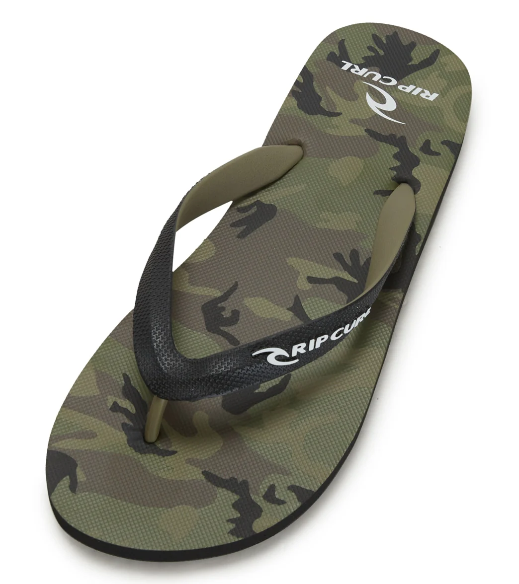 Rip Curl Men's Camouflage Open Toe Flip Flops - Image 6