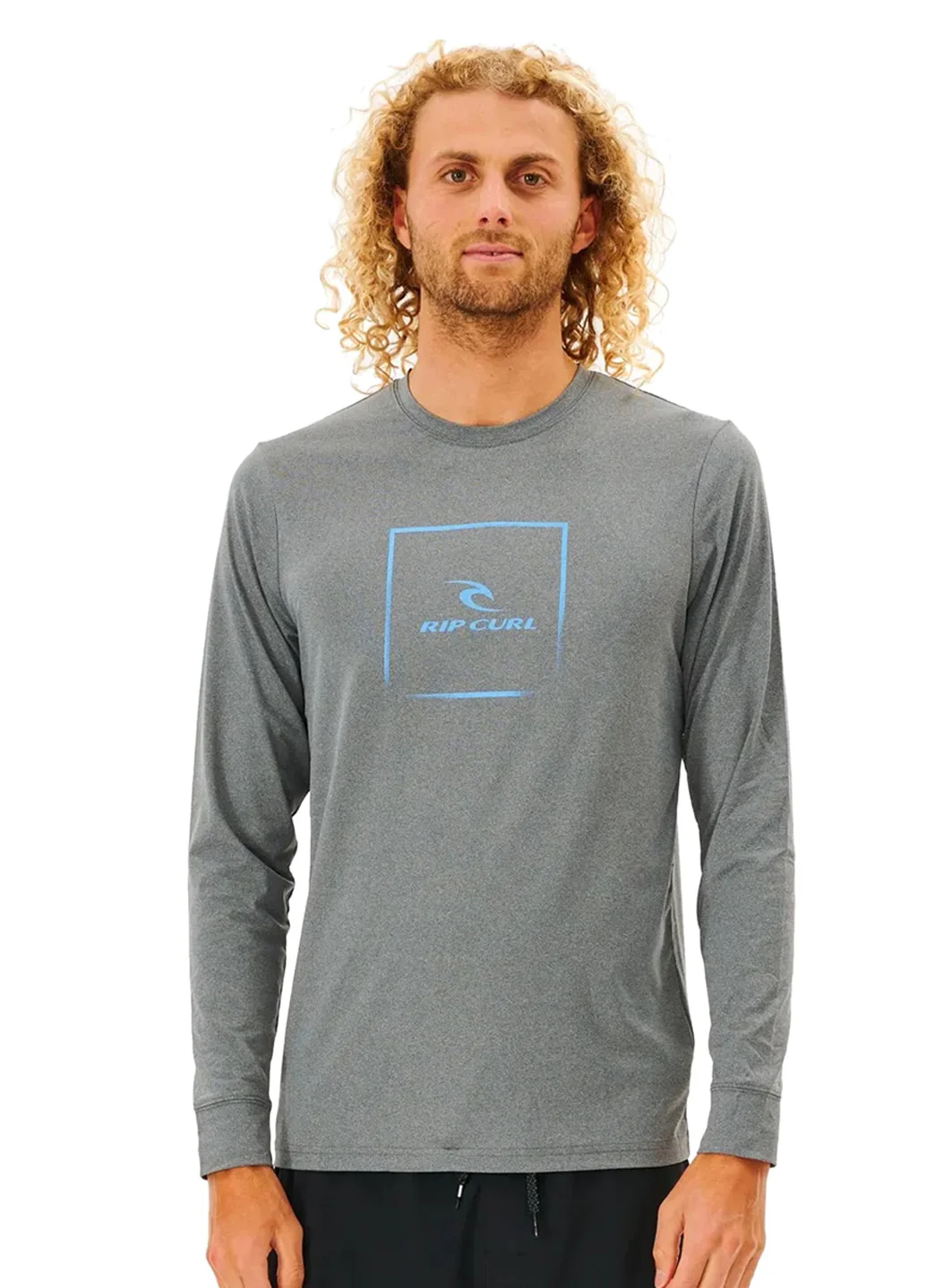 Rip Curl Men's Corp Icon Long Sleeve UPF 50 Surf Shirt - Image 7