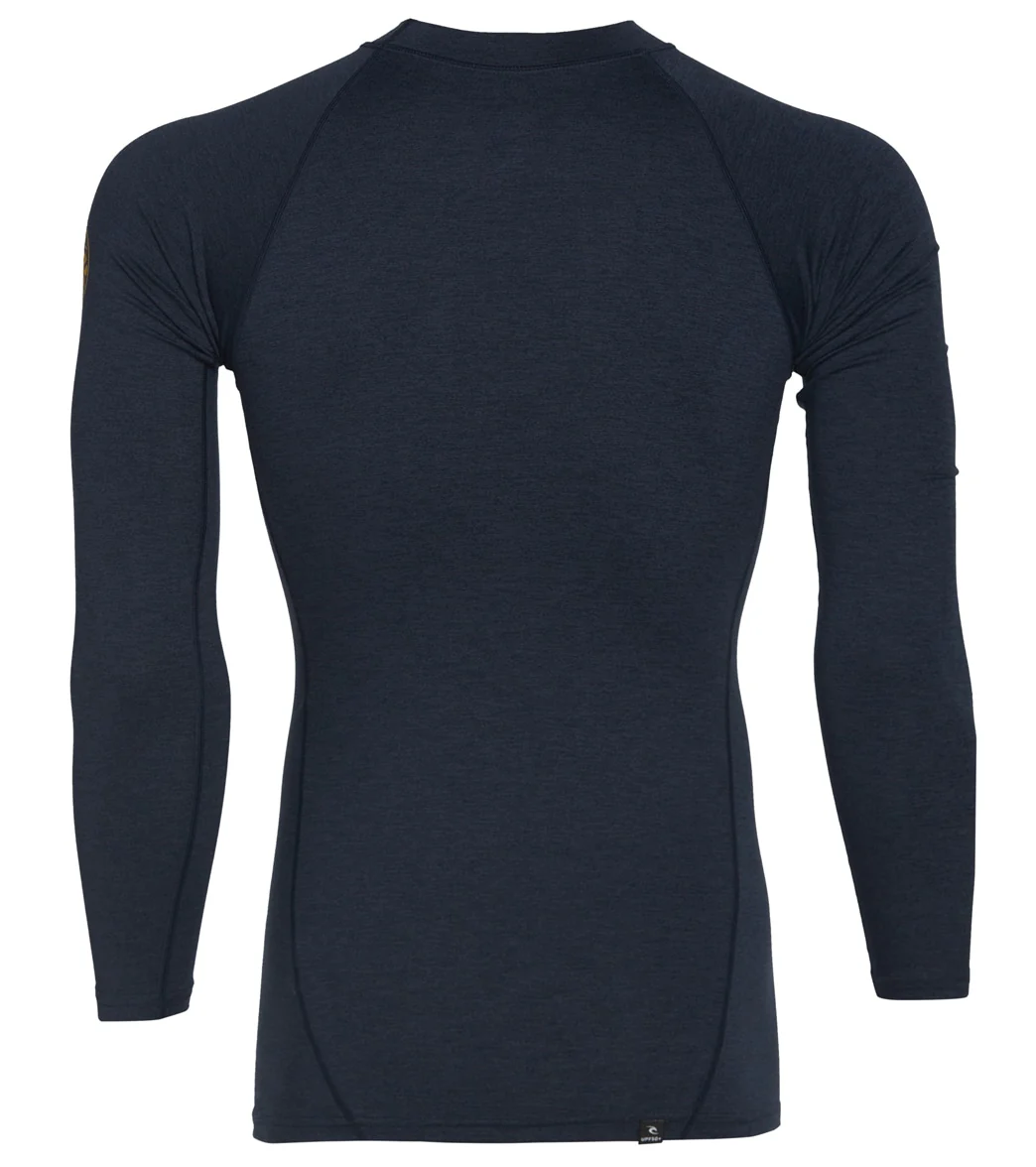 Rip Curl Men's Dawn Patrol Perf Long Sleeve UPF 50 Rash Guard - Image 10