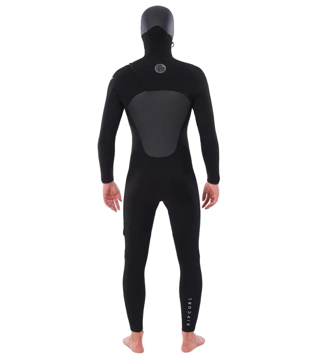 Rip Curl Men's Flashbomb 6/4 Hooded Chest Zip Full Wetsuit - Image 4