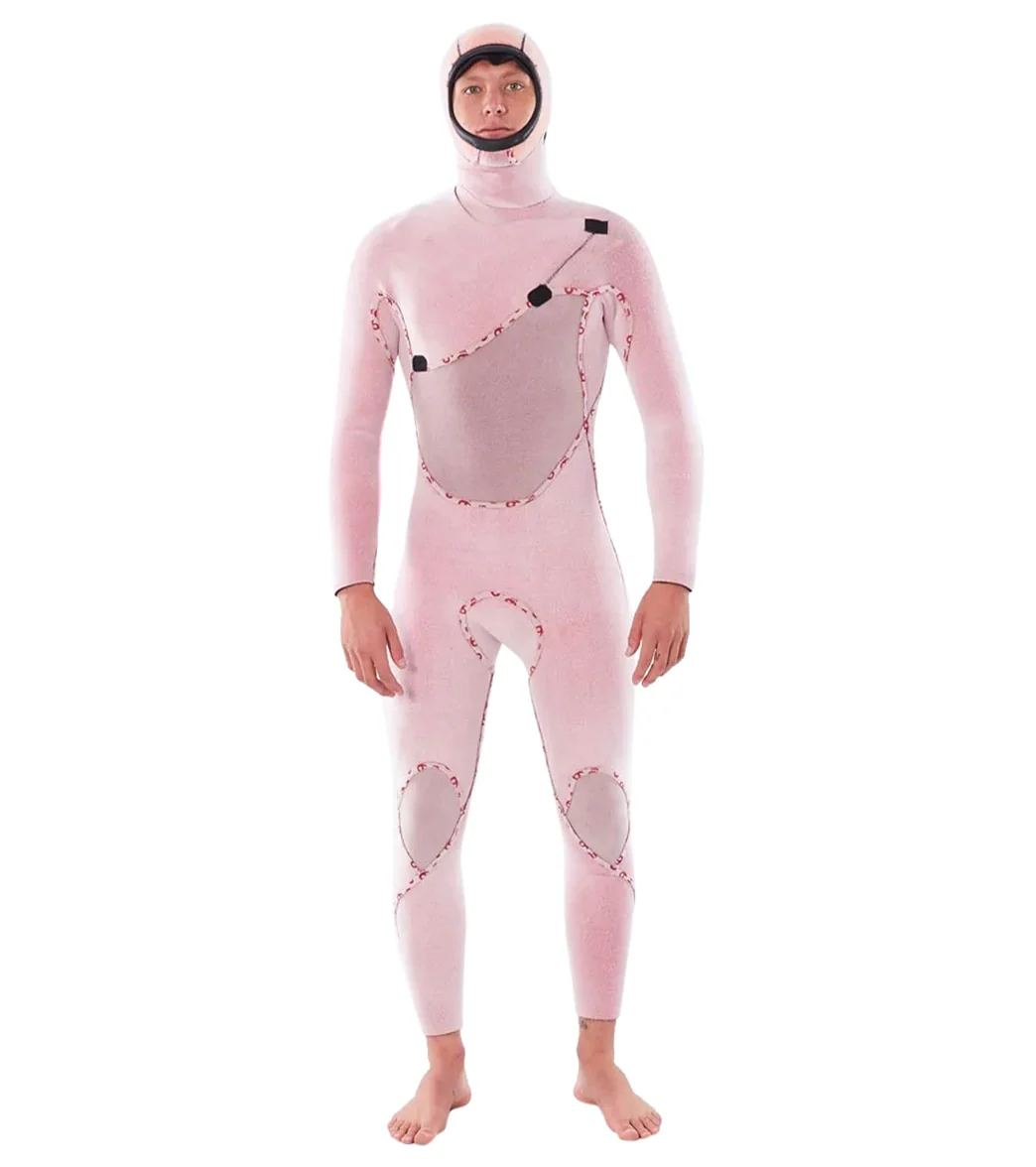 Rip Curl Men's Flashbomb 6/4 Hooded Chest Zip Full Wetsuit - Image 5