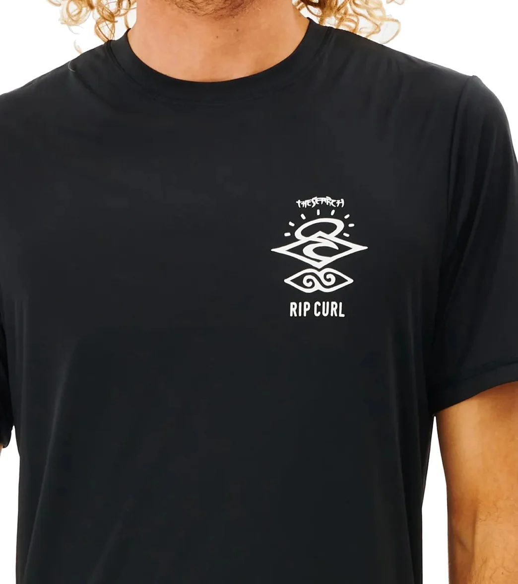 Rip Curl Men's Icons Surflite Short Sleeve Upf 50 Surf Shirt - Image 4