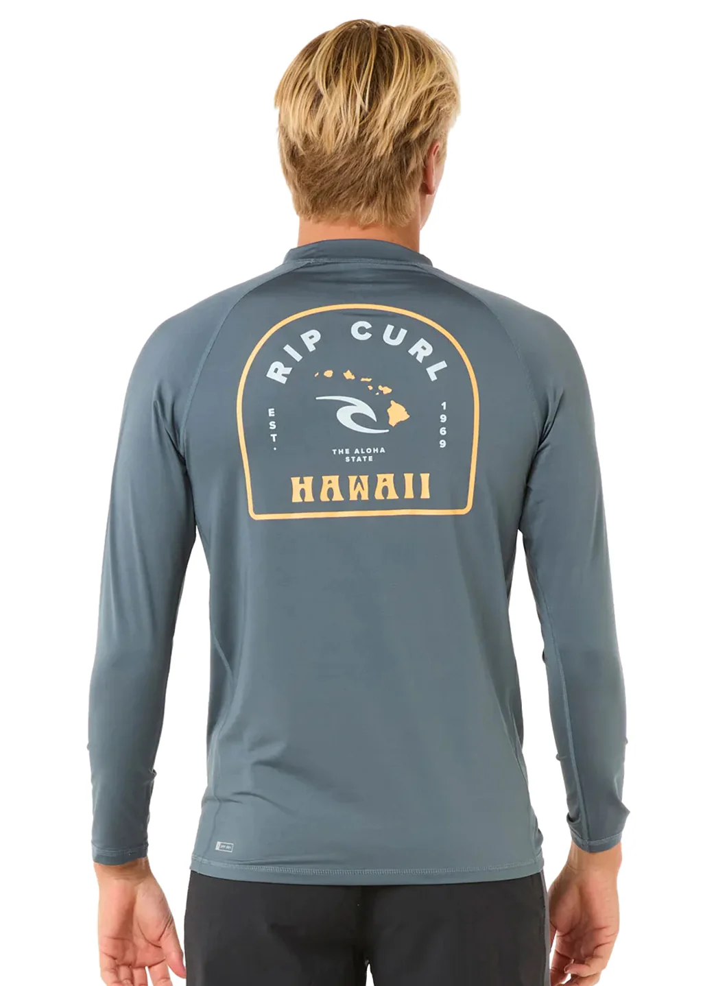 Rip Curl Men's Island Vibe UPF 50 Long Sleeve Rash Guard - Image 4