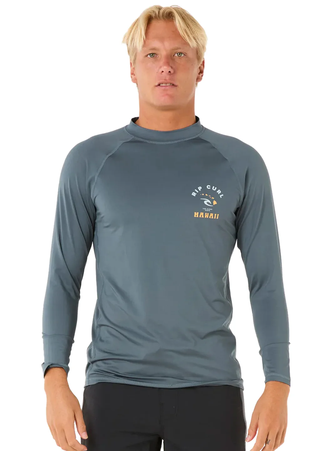 Rip Curl Men's Island Vibe UPF 50 Long Sleeve Rash Guard - Image 8