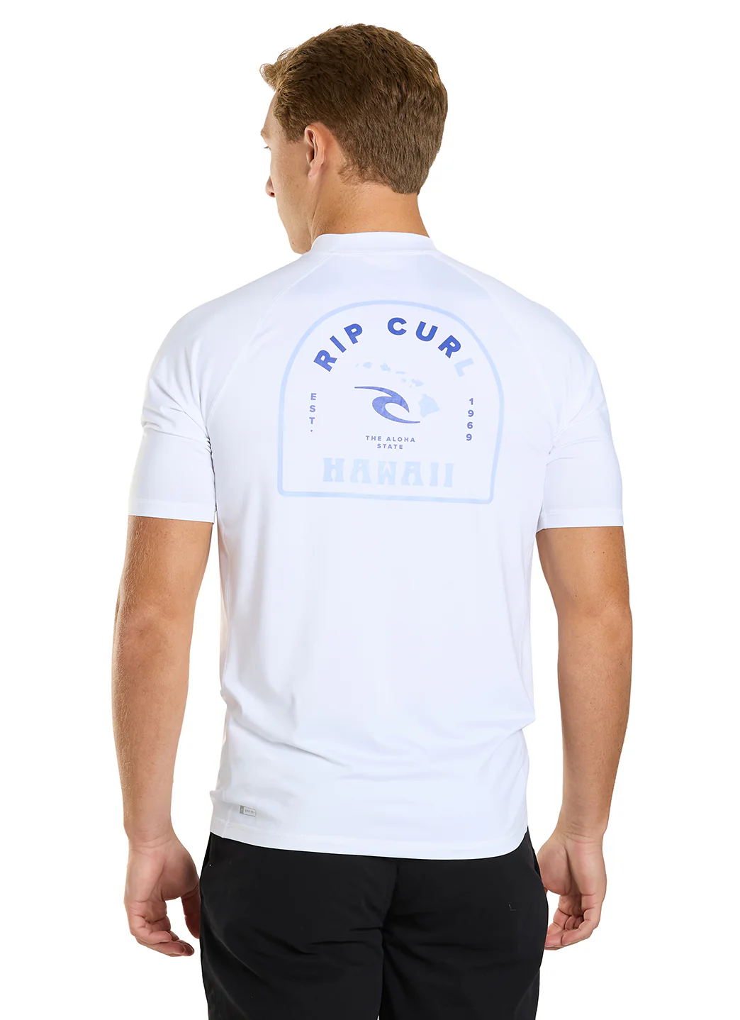 Rip Curl Men's Island Vibe UPF 50 Short Sleeve Rash Guard - Image 5