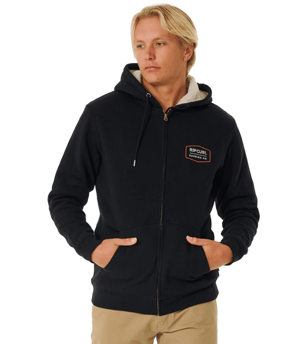 Rip Curl Men's Marking Lined Fleece Jacket - Image 8