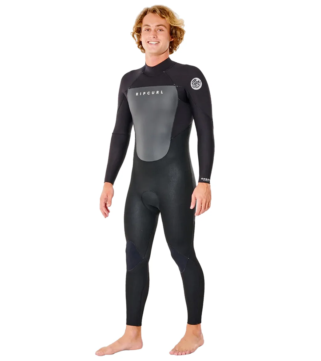 Rip Curl Men's Omega 3/2mm Back Zip Fullsuit Wetsuit - Image 2