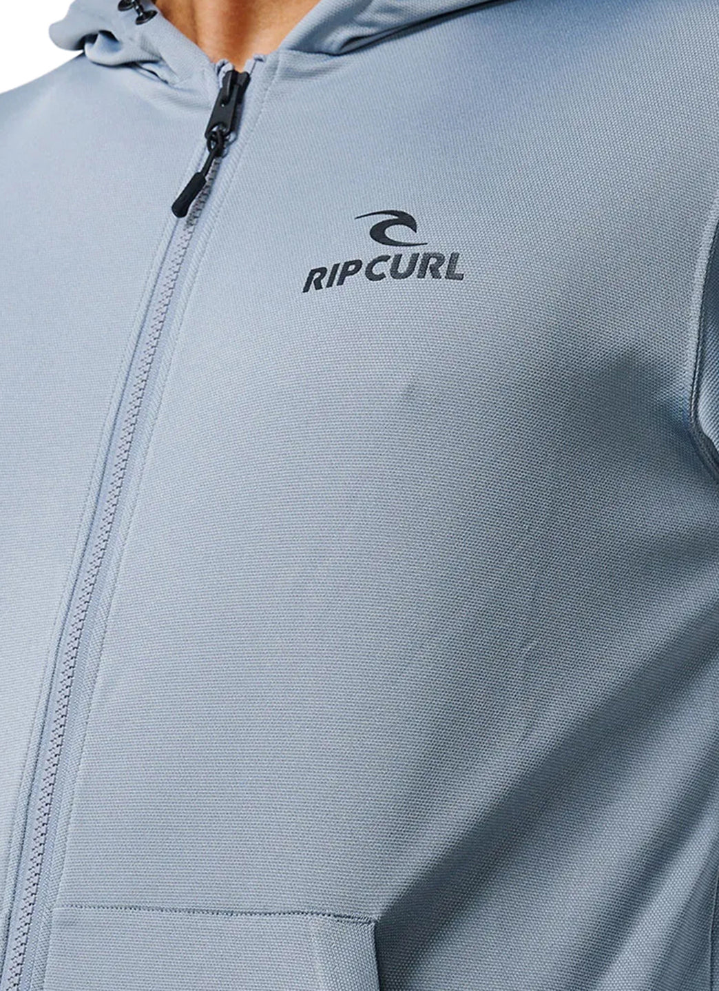 Rip Curl Men's Stack UPF 50 Zip Thru Hood Surf Shirt - Image 5