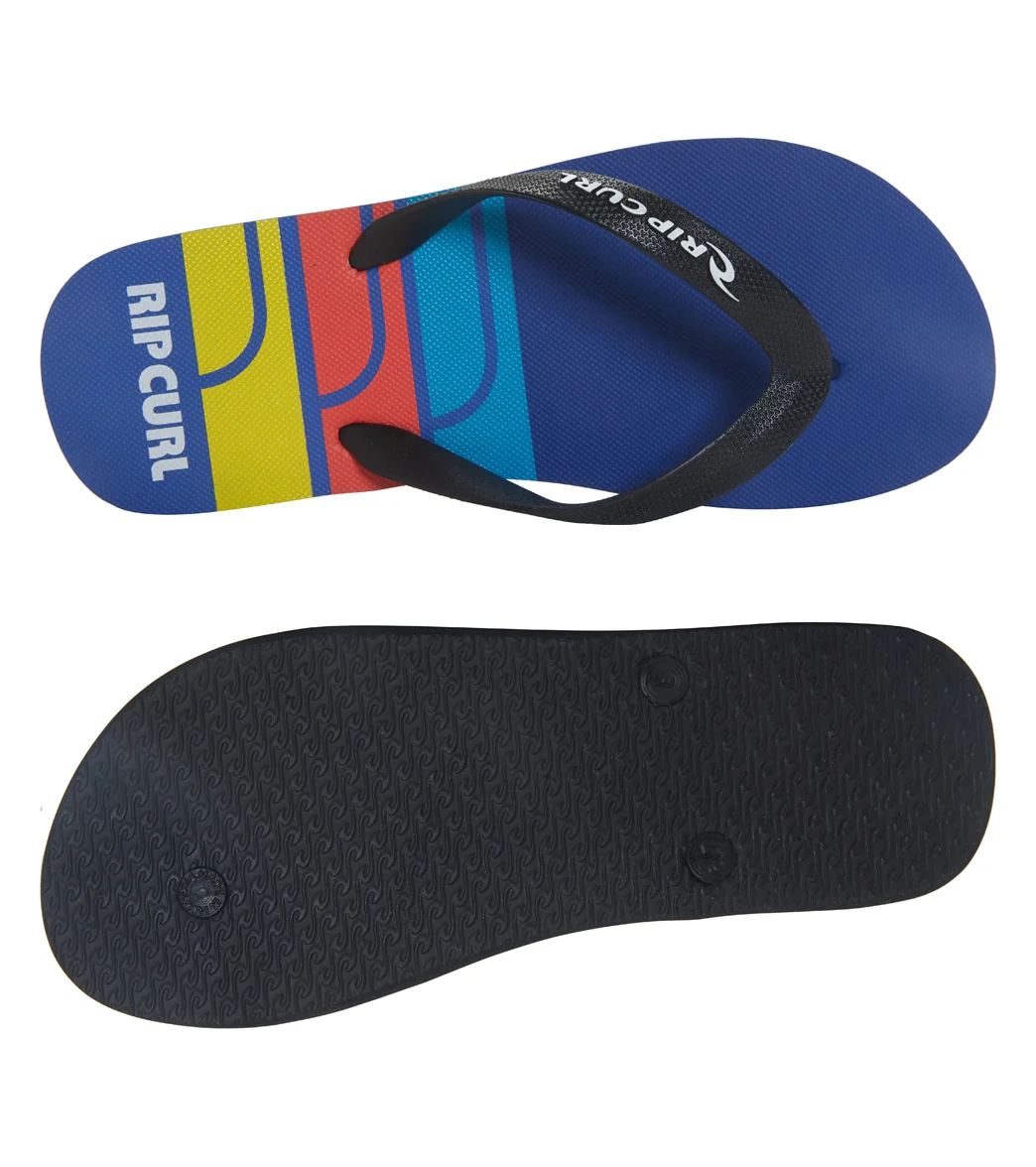 Rip Curl Men's Surf Revival Logo Open Toe Flip Flops - Image 4