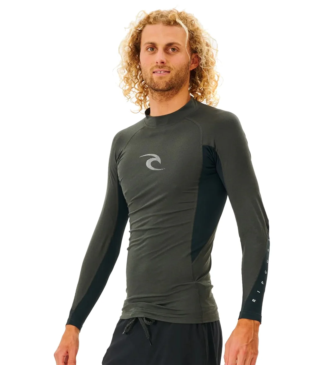 Rip Curl Men's Waves Long Sleeve UPF 50 Rash Guard - Image 2