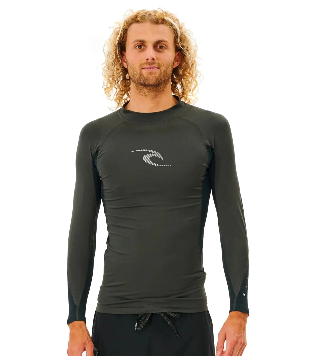 Rip Curl Men's Waves Long Sleeve UPF 50 Rash Guard - Image 5