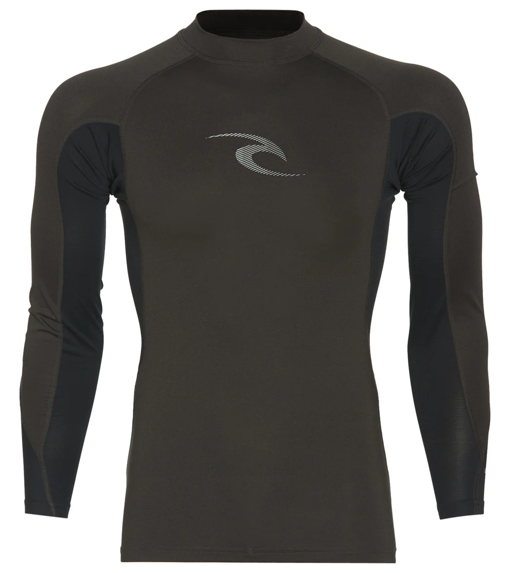 Rip Curl Men's Waves Long Sleeve UPF 50 Rash Guard - Image 9