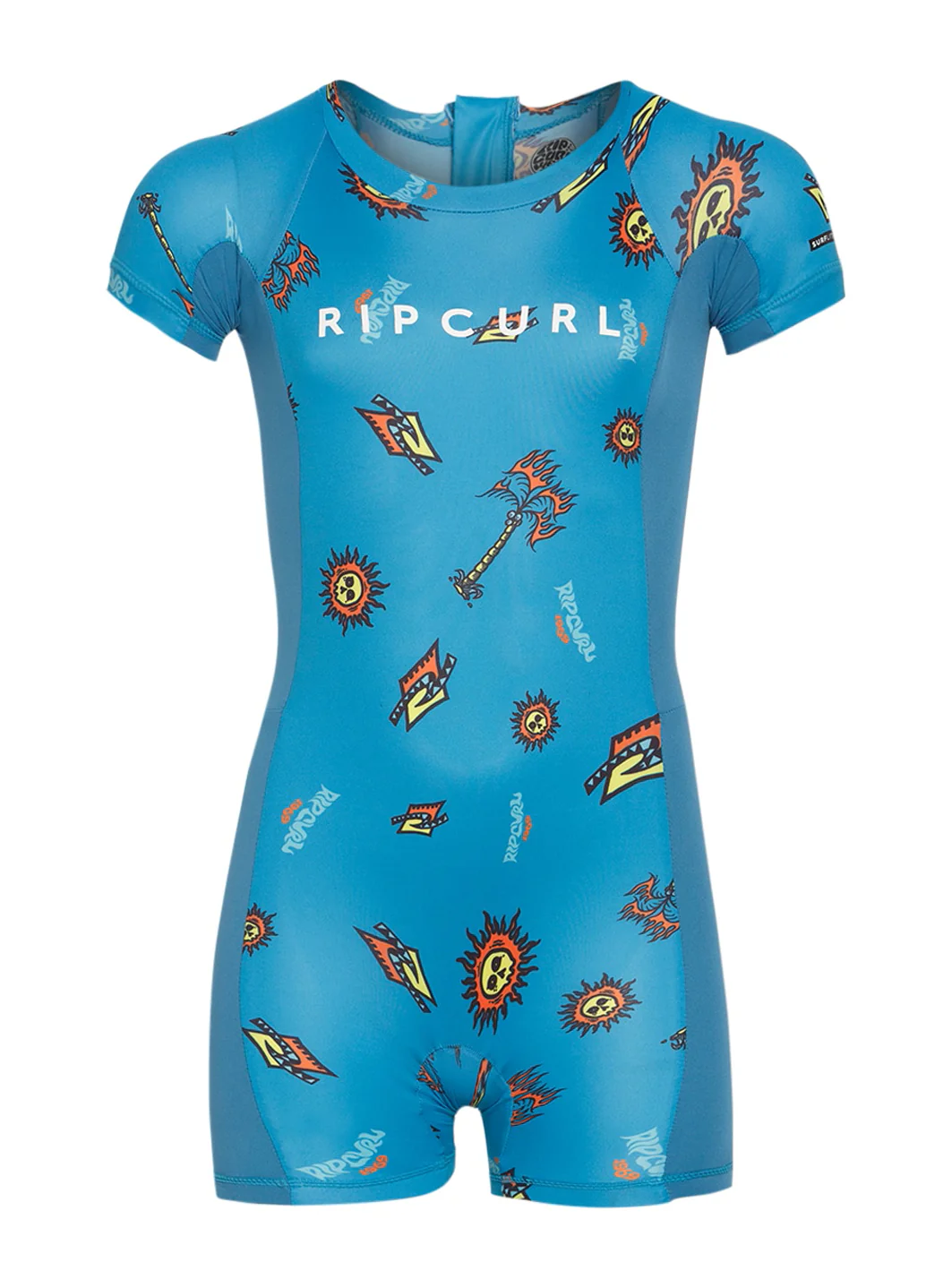 Rip Curl Short Sleeve UV 50+ Sunsuit (Toddler, Little Kid)