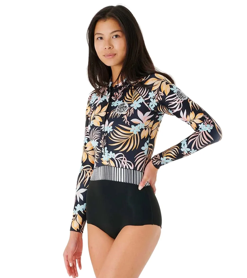 Rip Curl Women's 1mm G-Bomb Long Sleeve High Cut Springsuit Wetsuit - Image 2