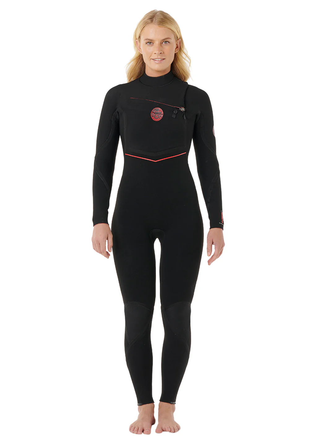 Rip Curl Women's 3/2mm FlashBomb Fusion Chest Zip Fullsuit Wetsuit - Image 2