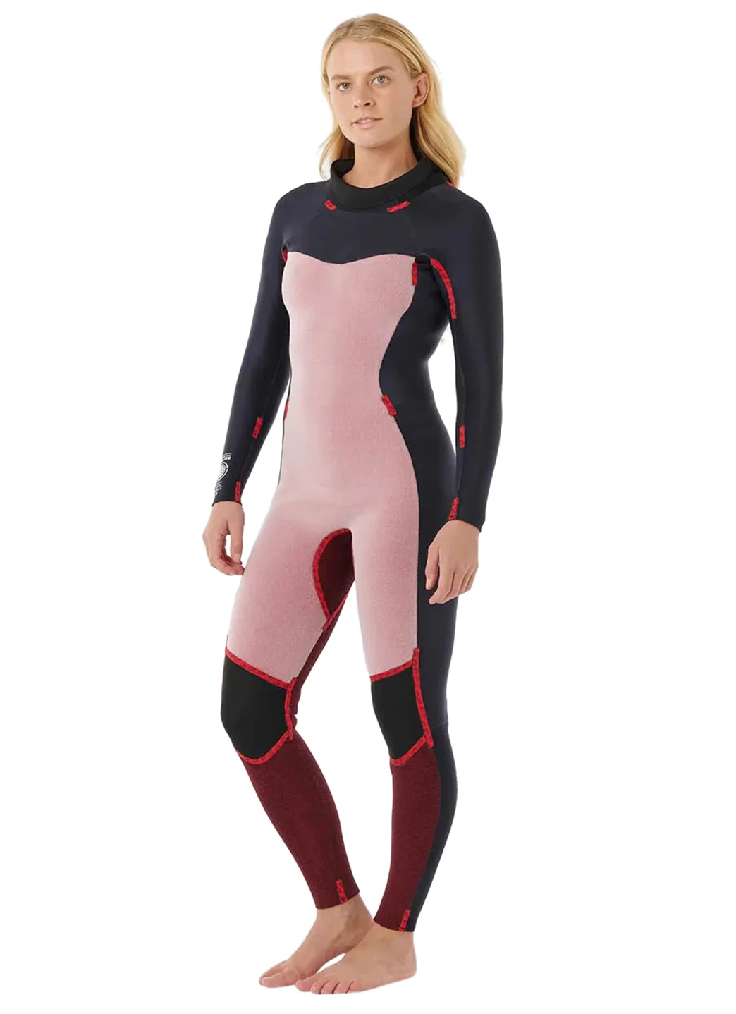 Rip Curl Women's 4/3mm Dawn Patrol Back Zip Fullsuit Wetsuit - Image 6