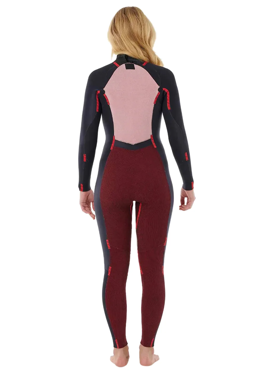 Rip Curl Women's 4/3mm Dawn Patrol Back Zip Fullsuit Wetsuit - Image 7