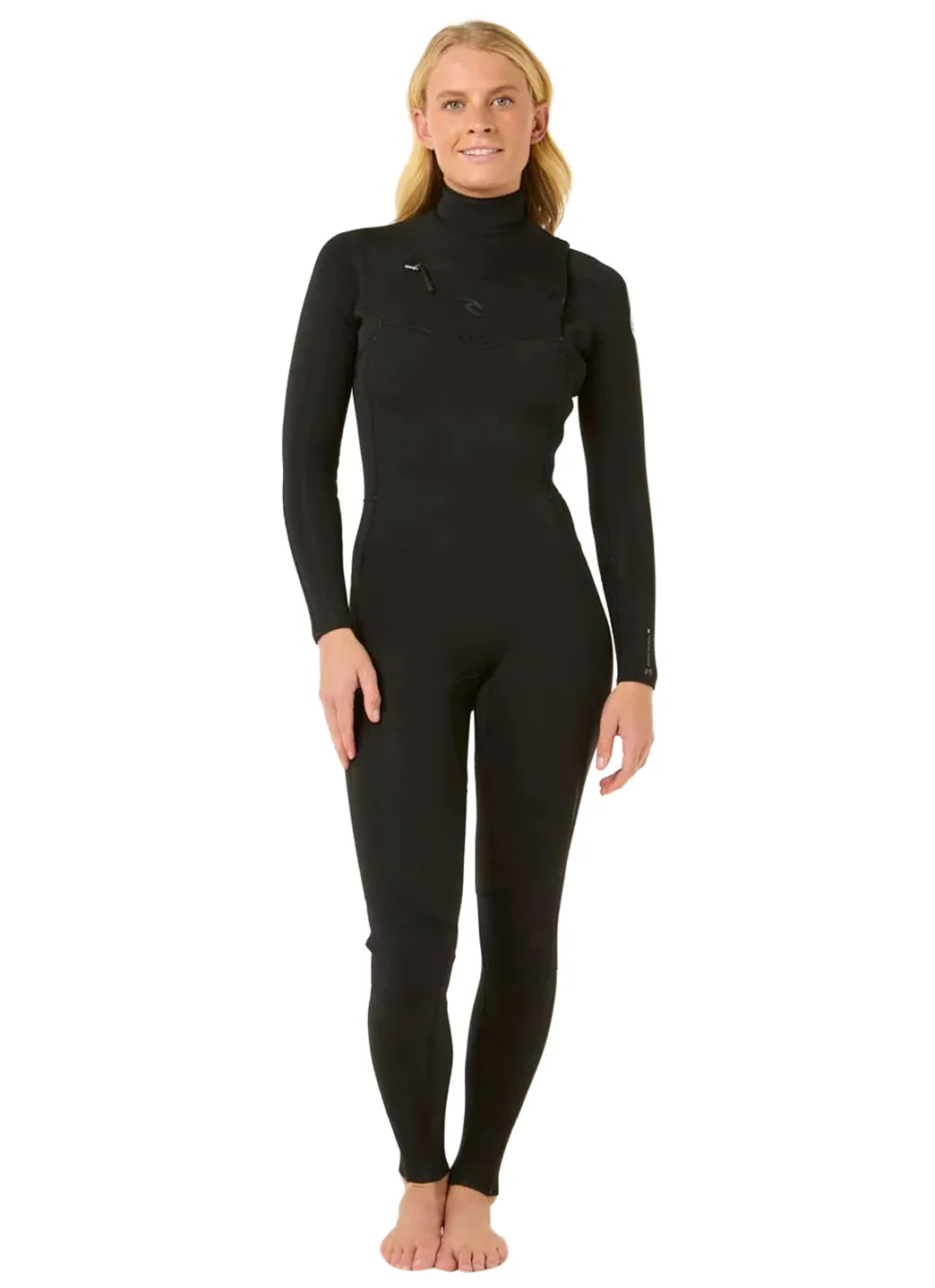 Rip Curl Women's 4/3mm Dawn Patrol Chest Zip Fullsuit Wetsuit - Image 2