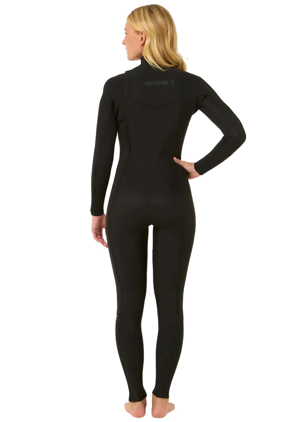 Rip Curl Women's 4/3mm Dawn Patrol Chest Zip Fullsuit Wetsuit - Image 4
