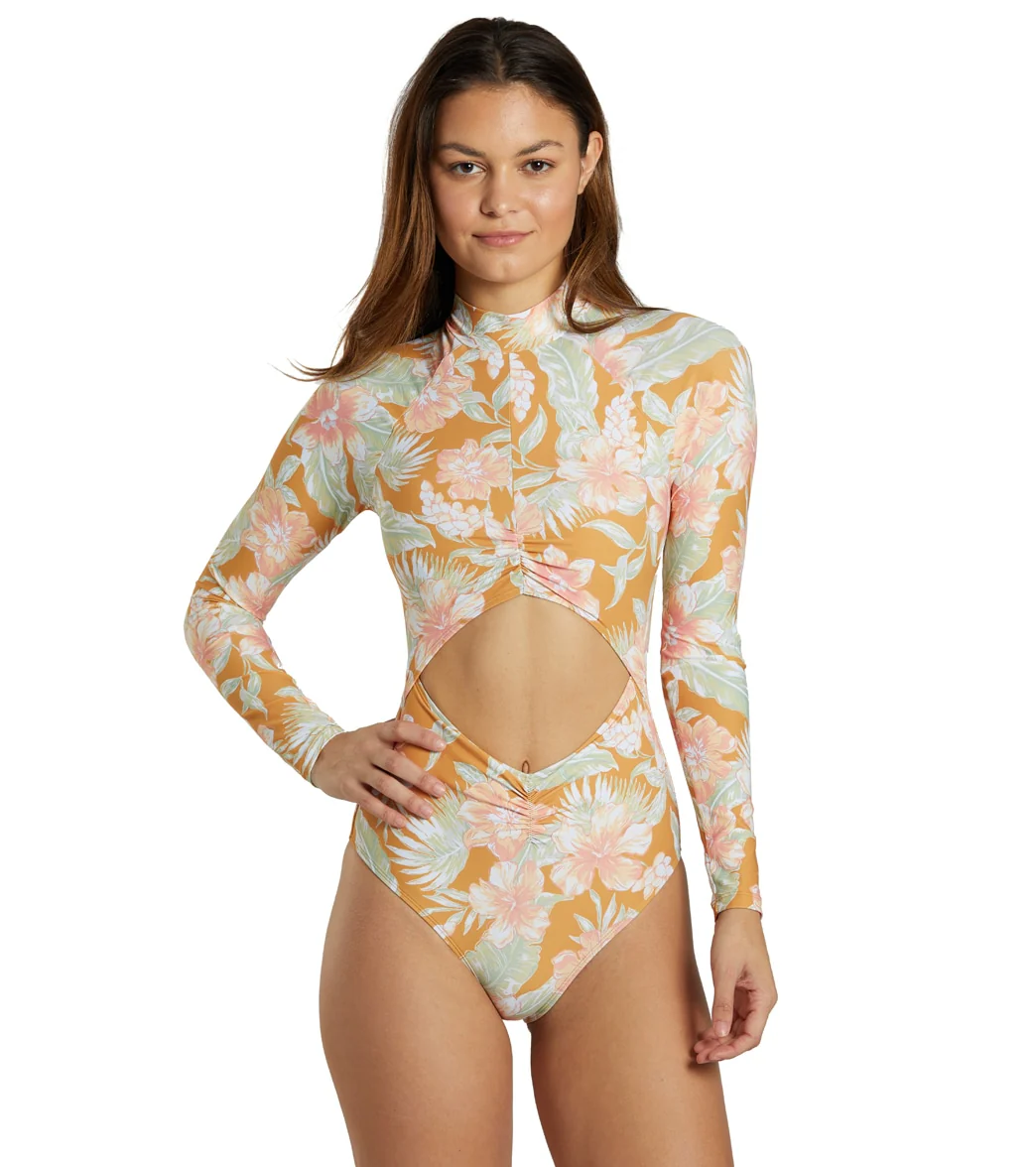 Rip Curl Women's Always Summer Long Sleeve One Piece Swimsuit