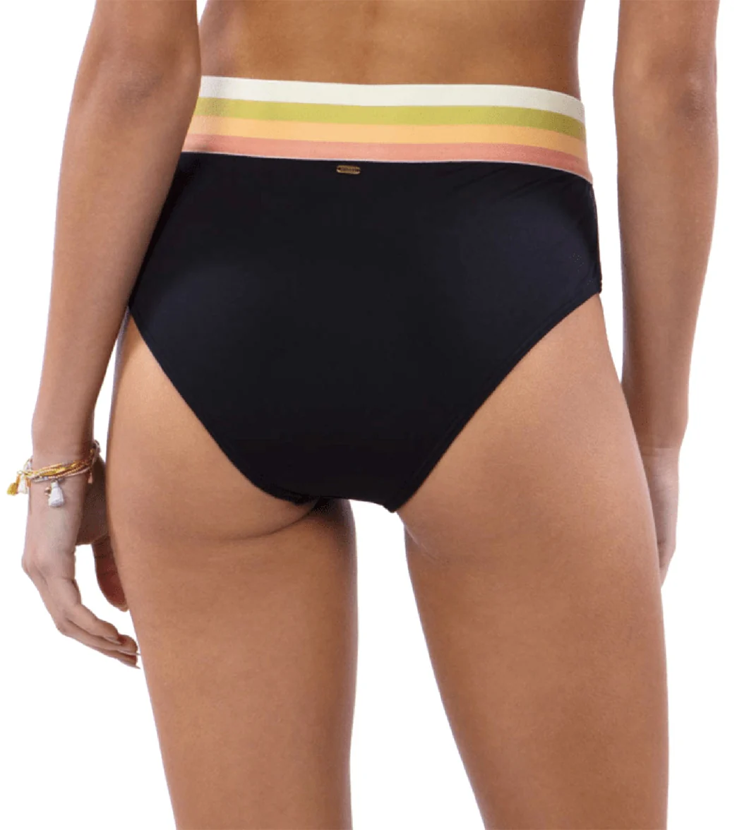 Rip Curl Women's Beach Botanica High Waist Good Bikini Bottom - Image 3