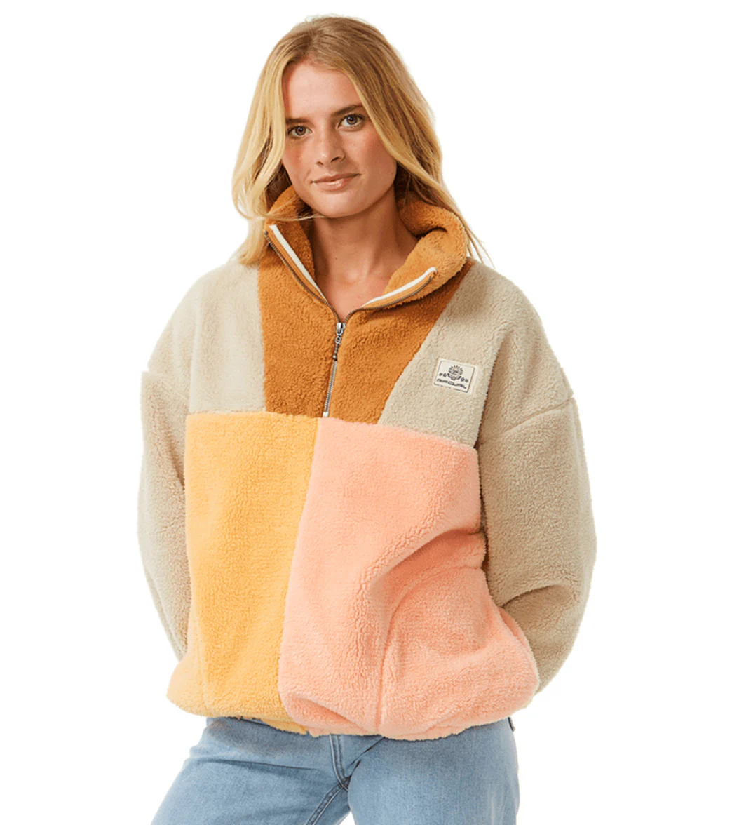 Rip Curl Women's Block Party Polar Fleece Jacket - Image 2