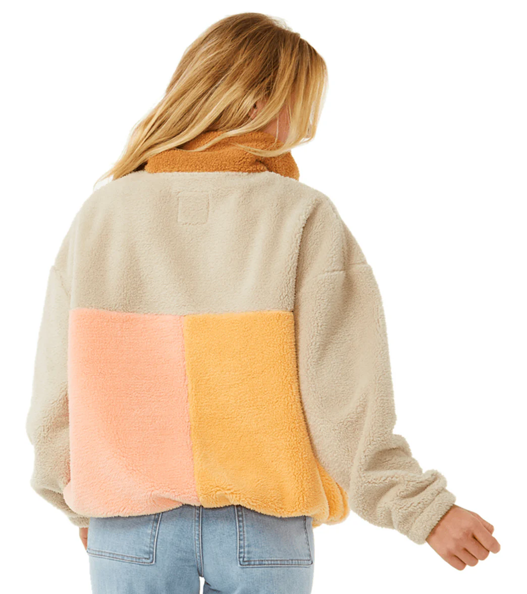 Rip Curl Women's Block Party Polar Fleece Jacket - Image 3