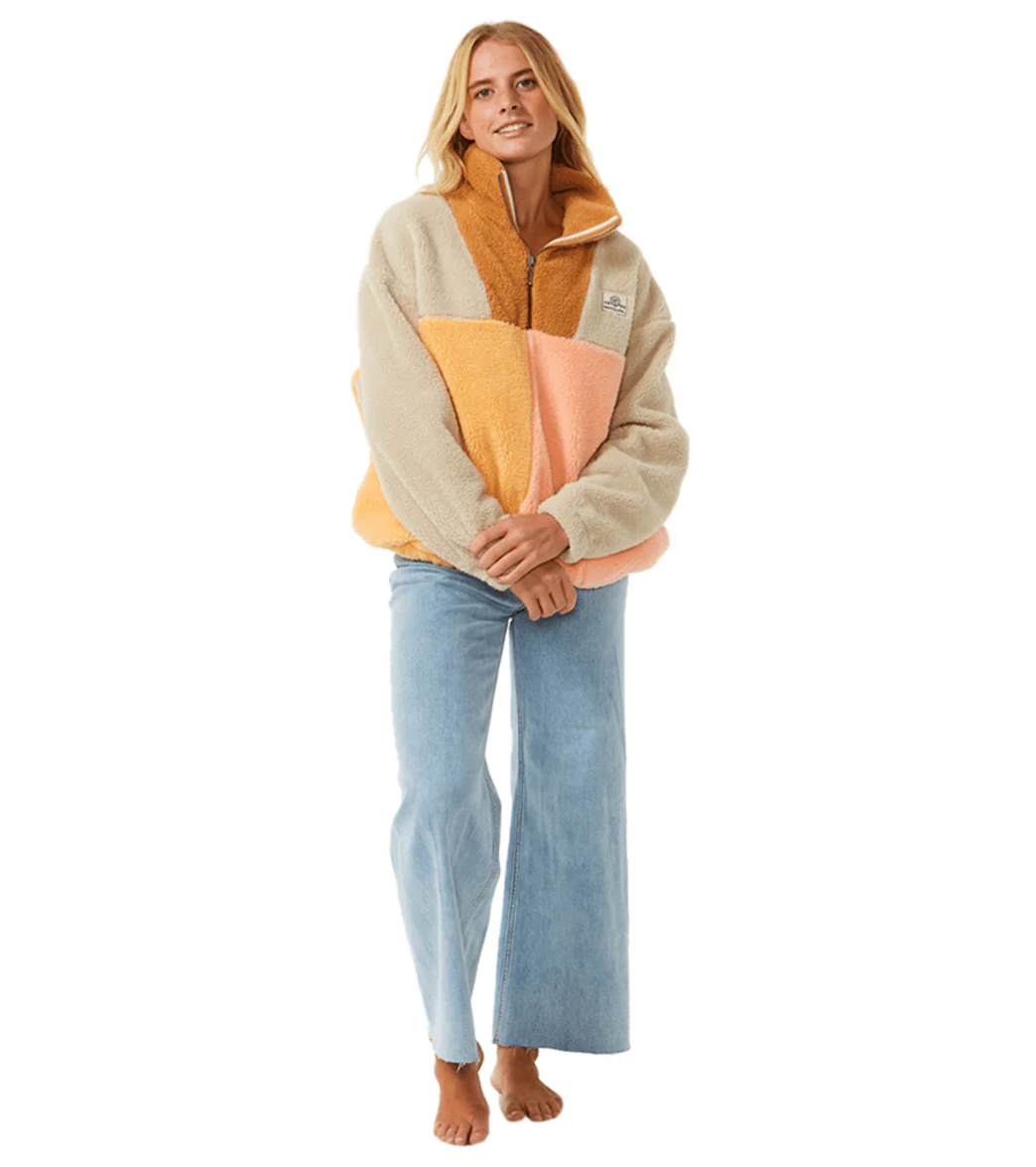 Rip Curl Women's Block Party Polar Fleece Jacket - Image 4