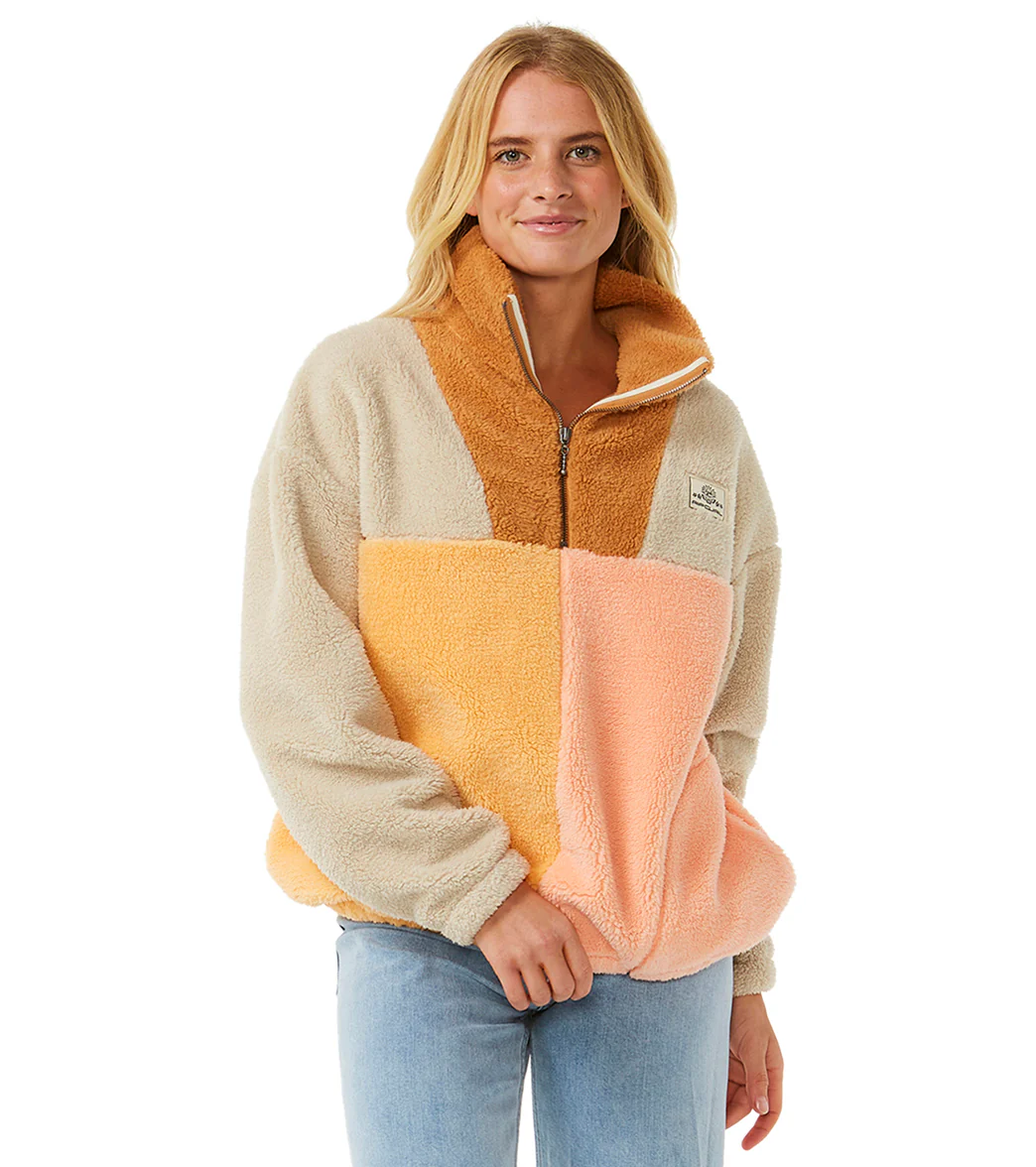 Rip Curl Women's Block Party Polar Fleece Jacket - Image 7