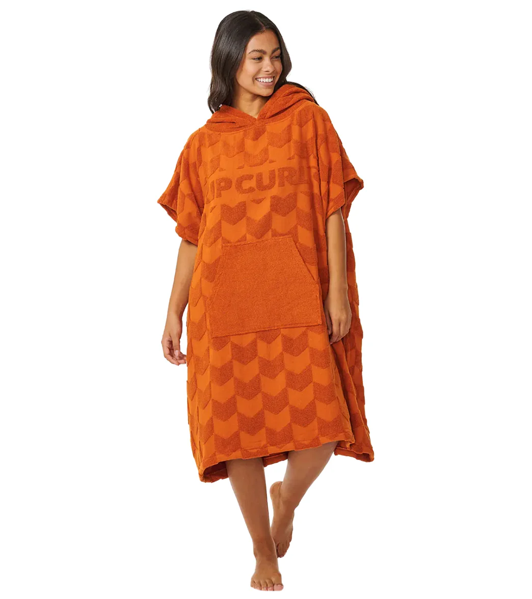 Rip Curl Women's Brand Terry Hooded Changing Poncho