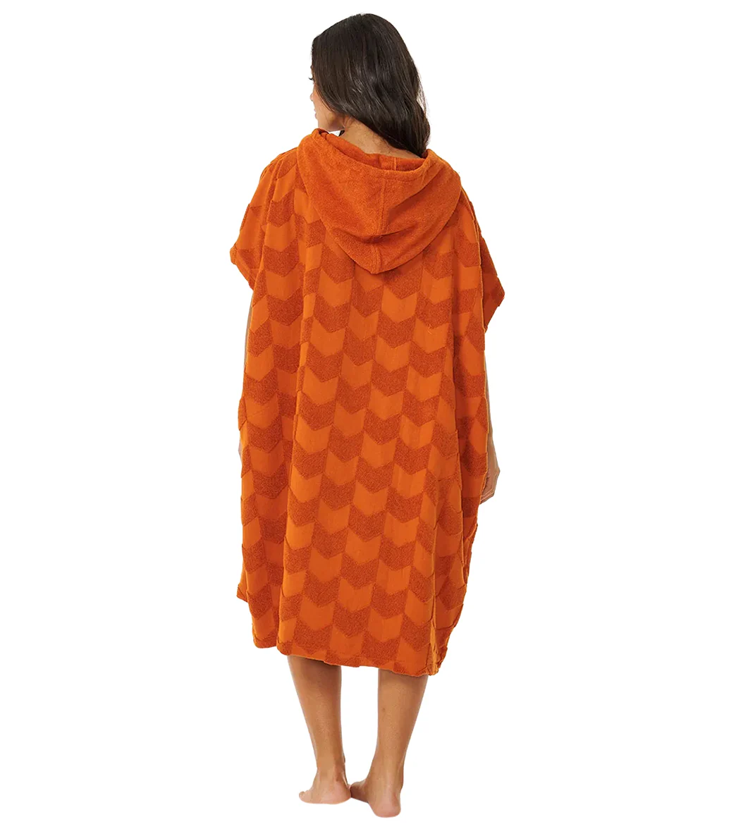 Rip Curl Women's Brand Terry Hooded Changing Poncho - Image 3