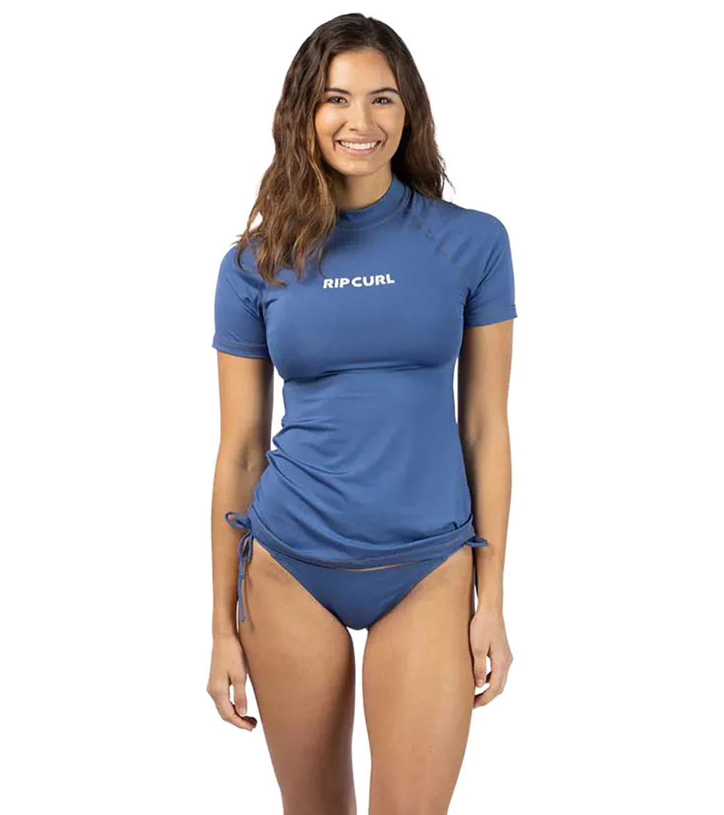 Rip Curl Women's Classic Surf Short Sleeve UPF 50 Rash Guard - Image 4