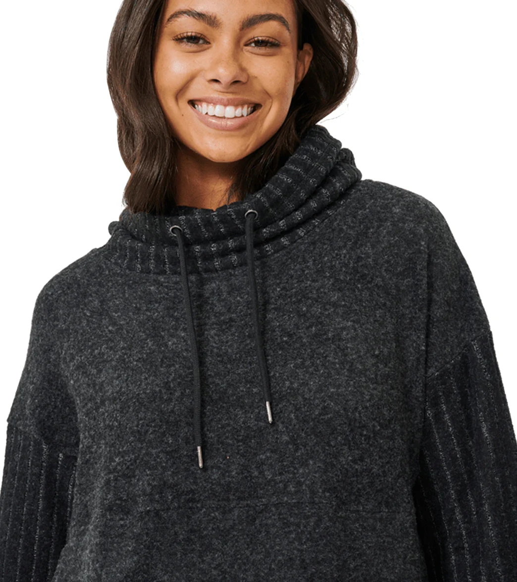 Rip Curl Women's Cosy Roll Neck II Pullover Hoodie - Image 5