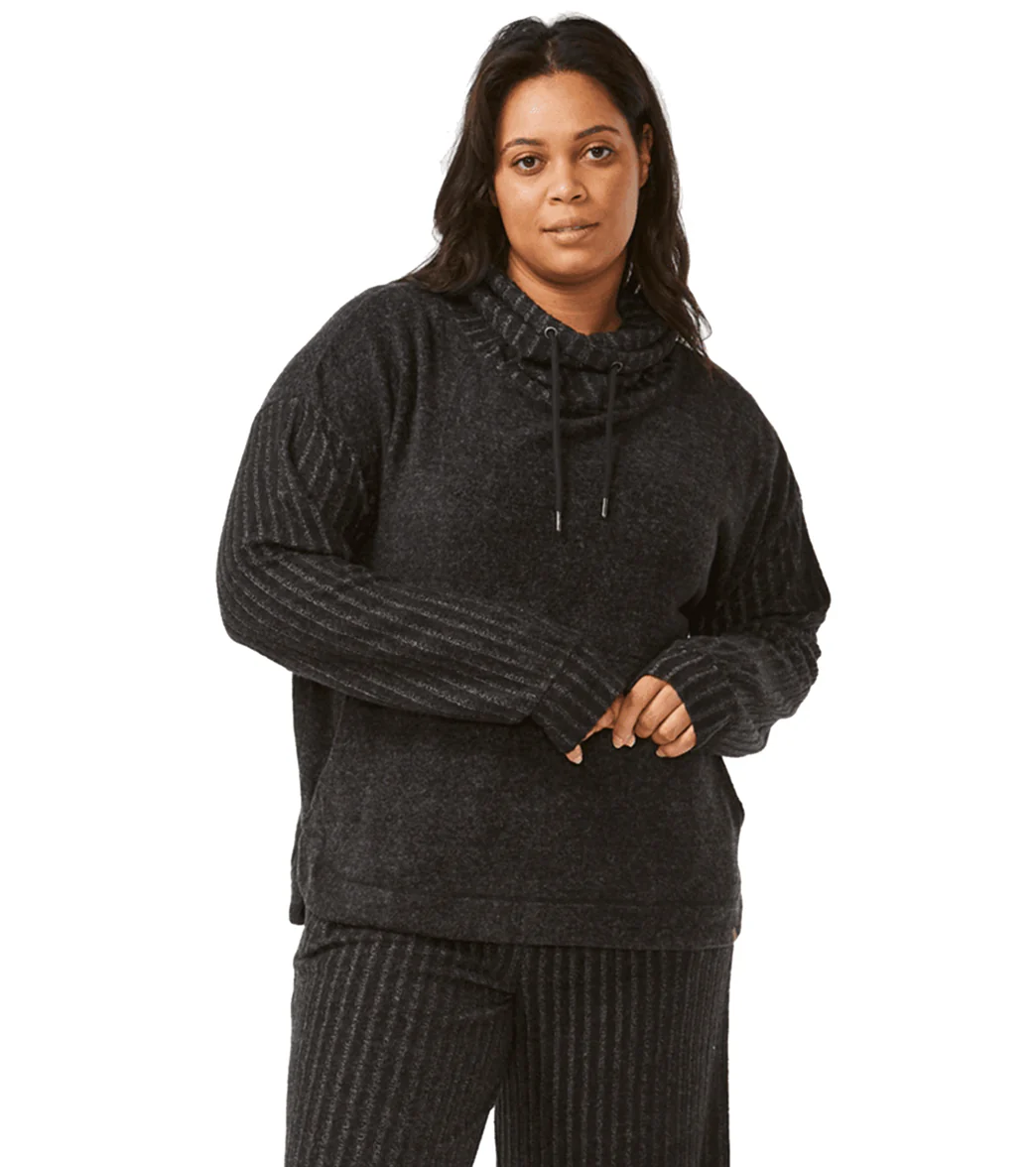 Rip Curl Women's Cosy Roll Neck II Pullover Hoodie - Image 7