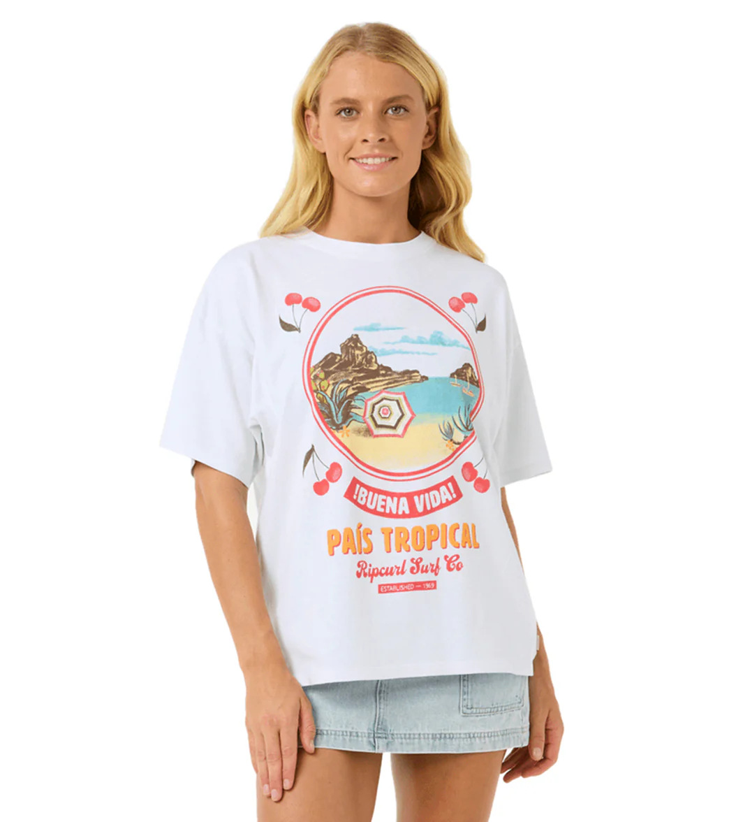 Rip Curl Women's Cove Heritage Tee - Image 8