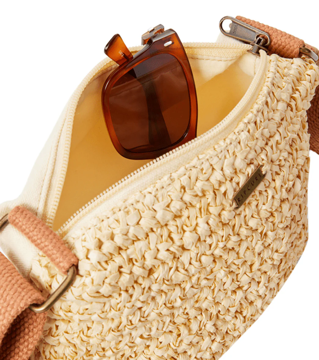 Rip Curl Women's Essentials Straw Crossbody Bag - Image 4