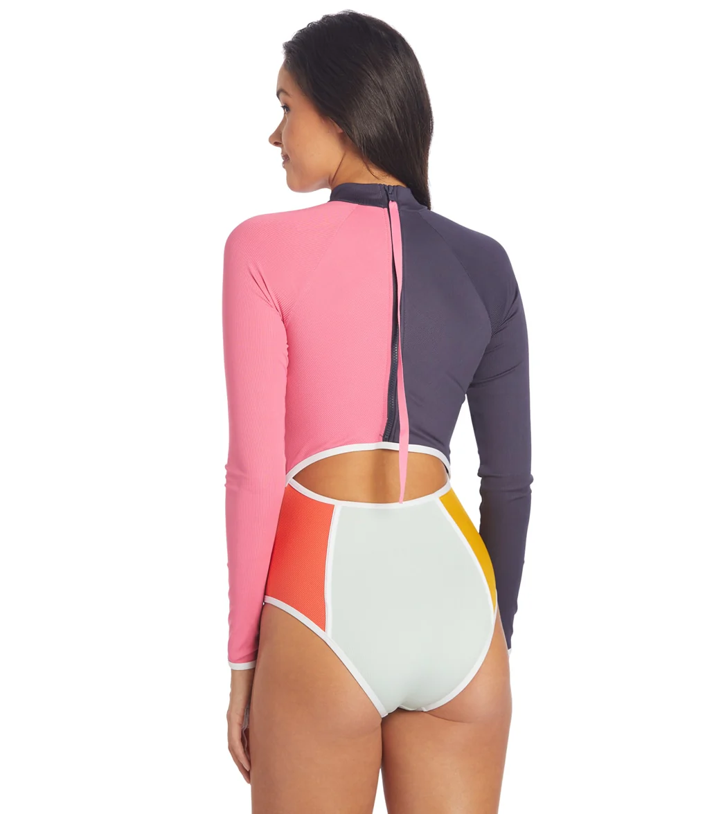 Rip Curl Women's Heat Wave Long Sleeve One Piece Swimsuit - Image 3