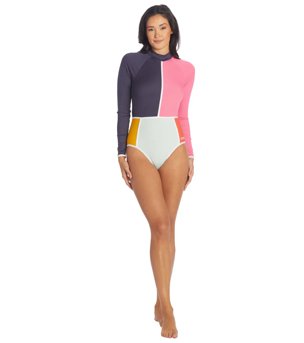 Rip Curl Women's Heat Wave Long Sleeve One Piece Swimsuit - Image 4