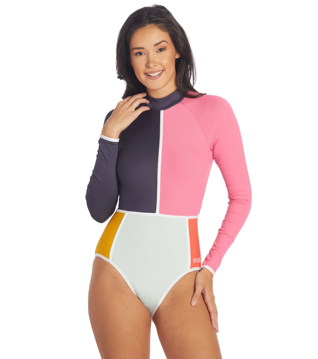 Rip Curl Women's Heat Wave Long Sleeve One Piece Swimsuit - Image 7