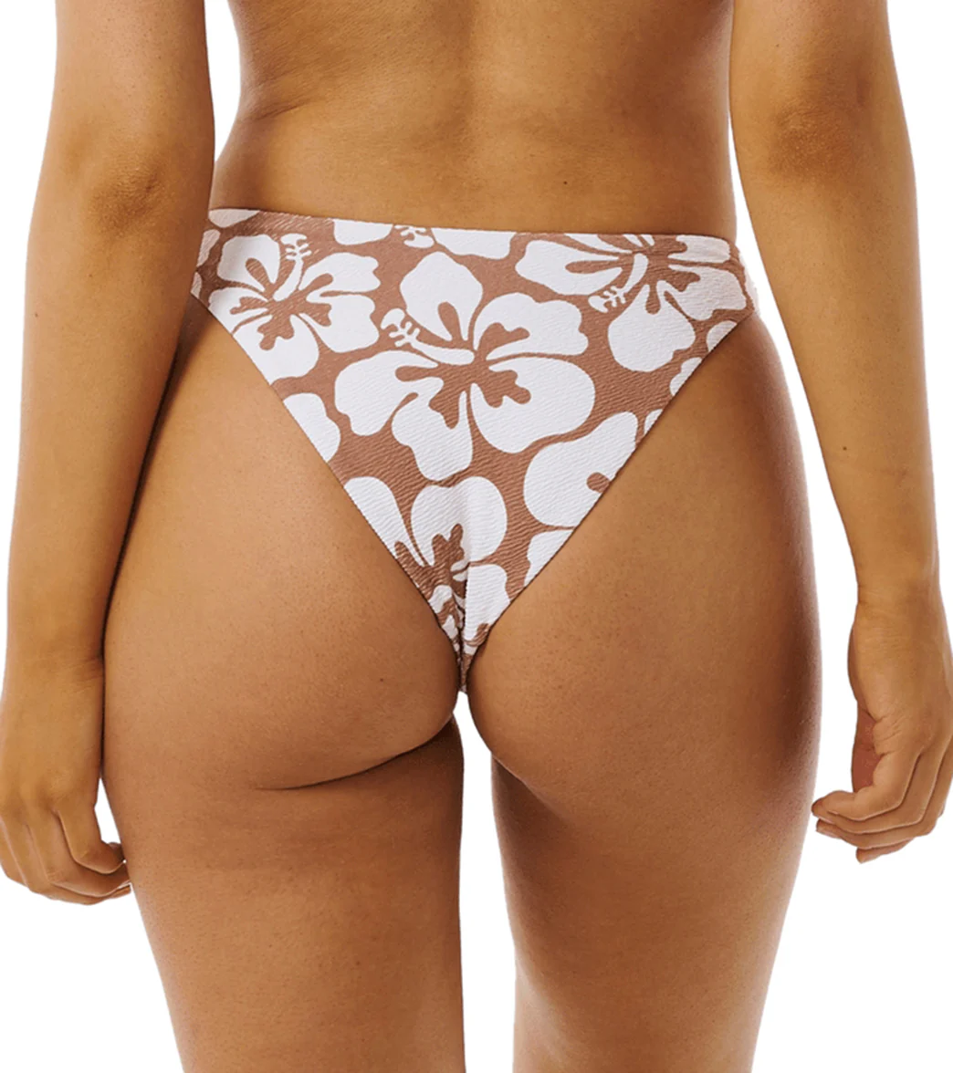 Rip Curl Women's Hibiscus Heat High Cut Cheeky Bikini Bottom - Image 9
