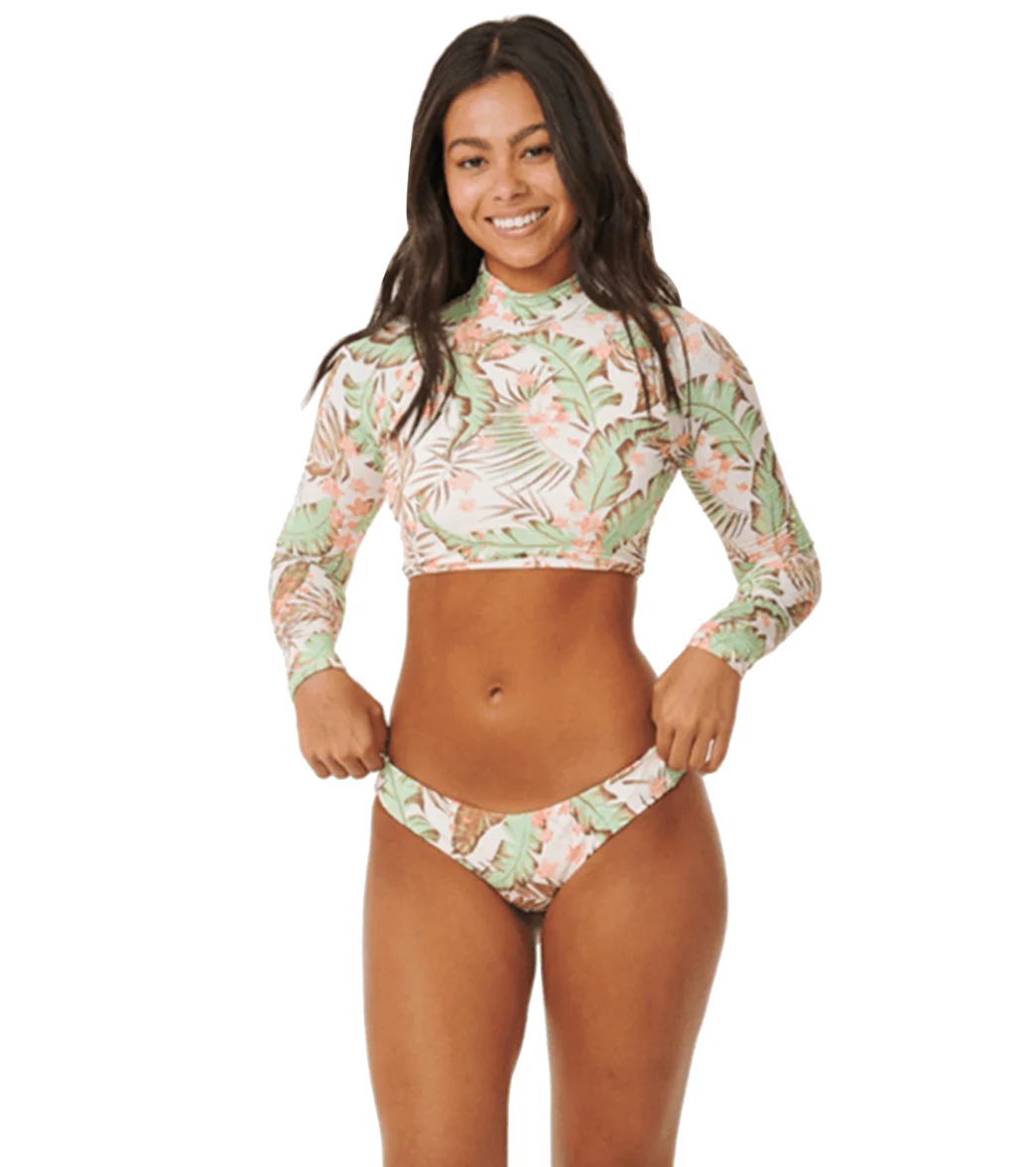 Rip Curl Women's La Quinta Cheeky Bikini Bottom - Image 4
