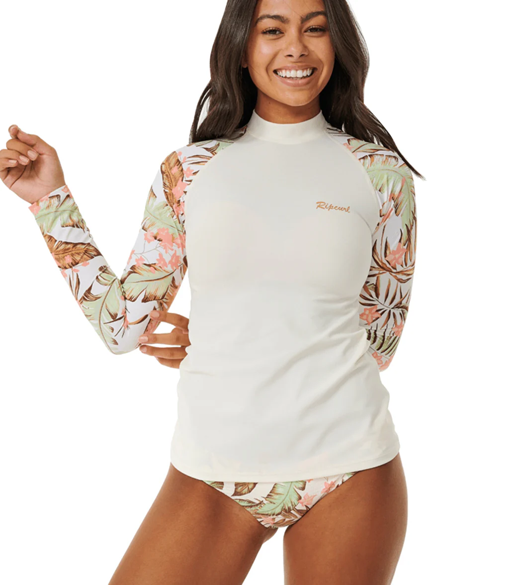 Rip Curl Women's La Quinta Long Sleeve UPF 50 Rash Guard - Image 5