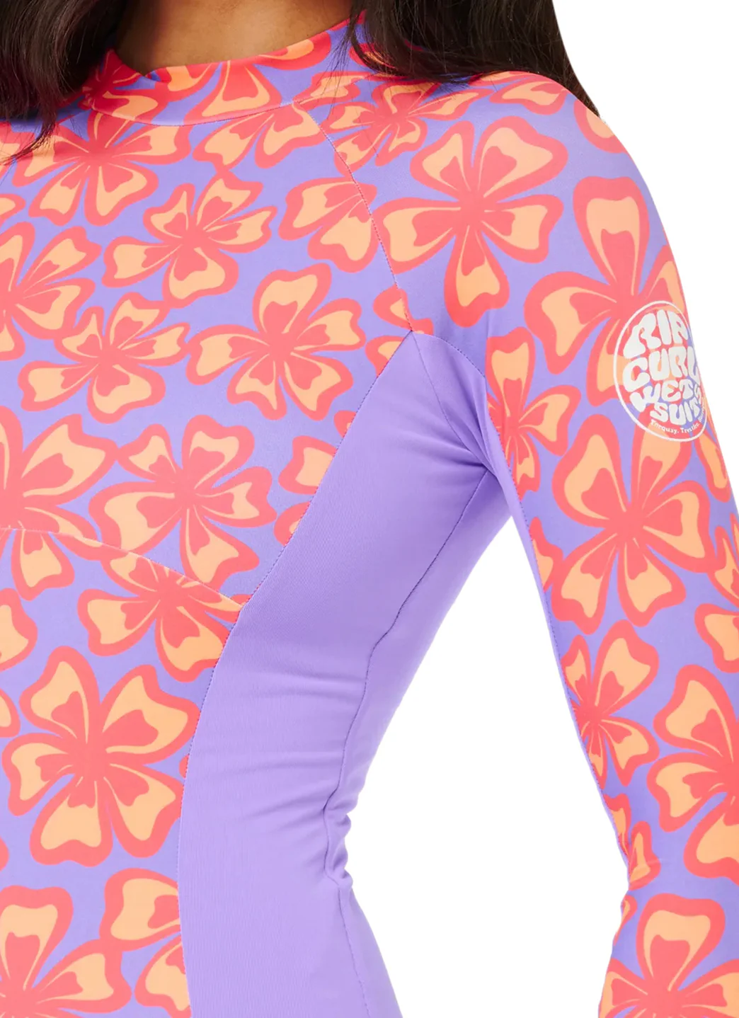 Rip Curl Women's Neon Isles Long Sleeve UPF 50+ Surfsuit - Image 7