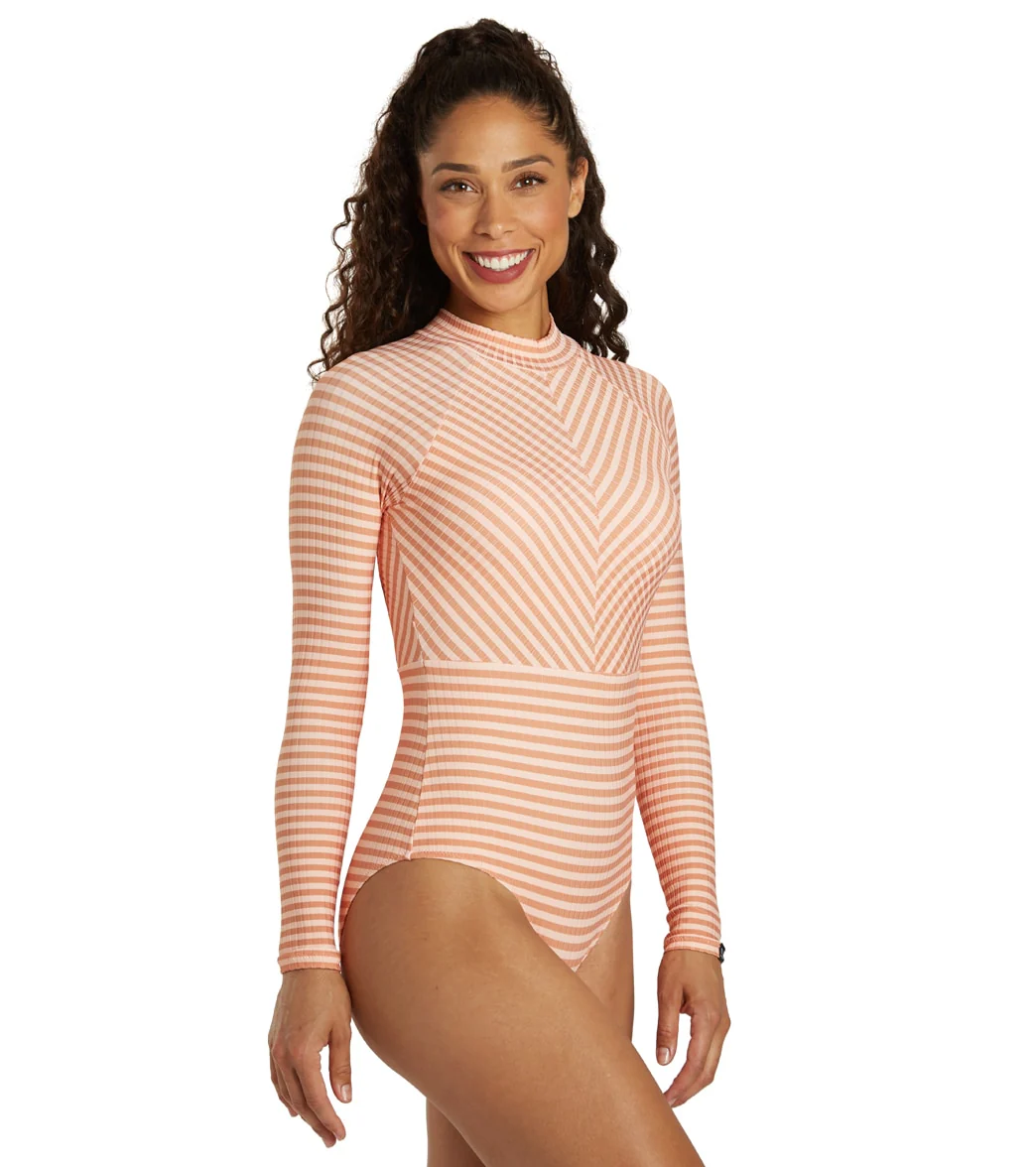 Rip Curl Women's Premium Back Zip Long Sleeve UPF 50 One Piece SwimSuit - Image 8