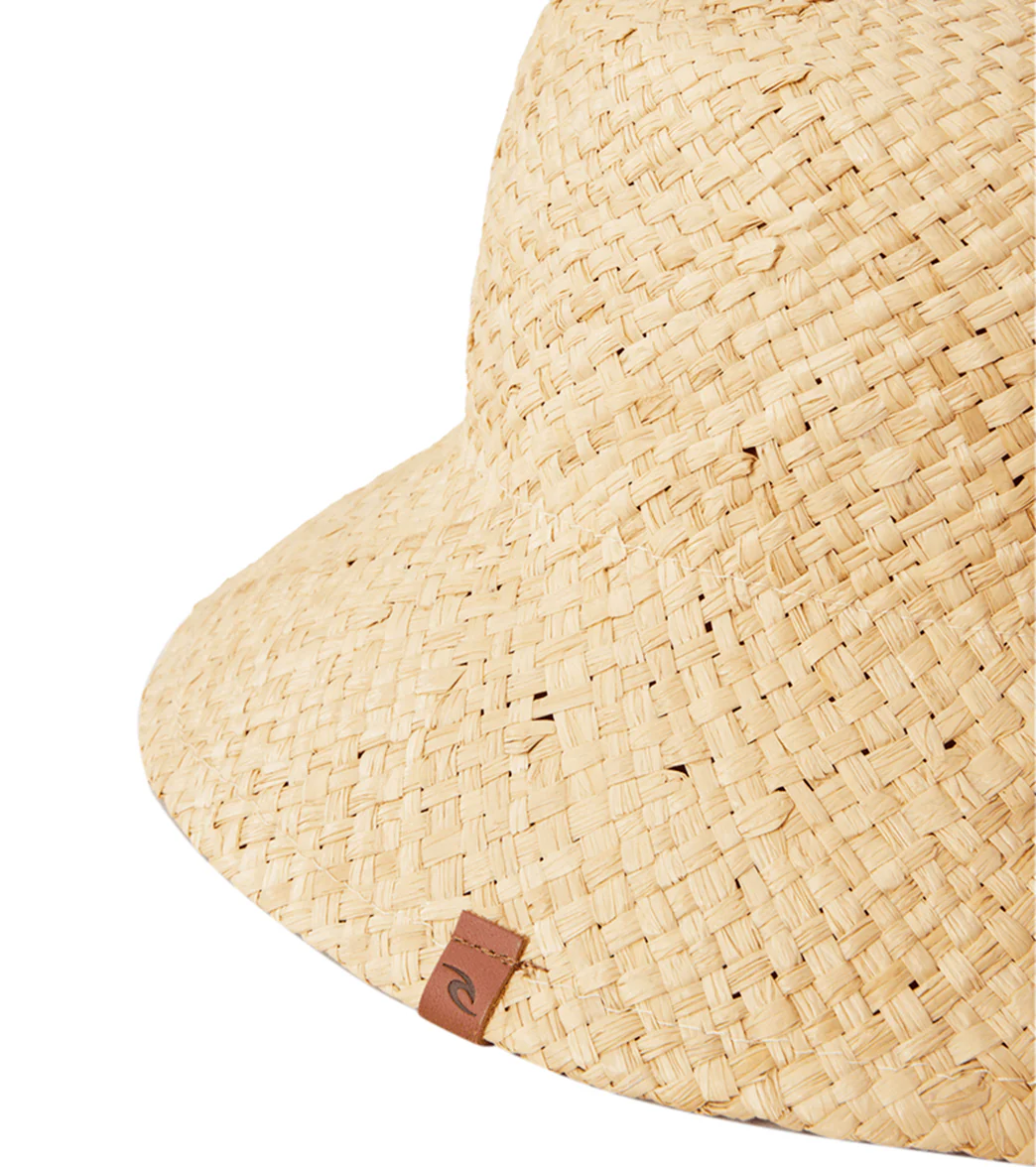 Rip Curl Women's Premium Straw Bucket Hat - Image 4