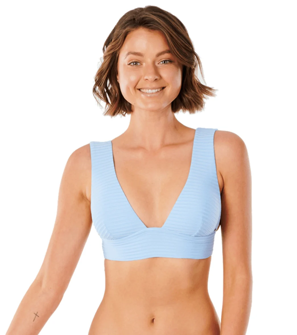 Rip Curl Women's Premium Surf Deep V Bikini Top - Image 7